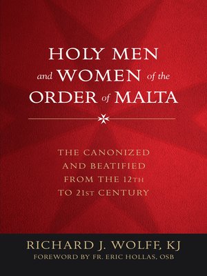 cover image of Holy Men and Women of the Order of Malta